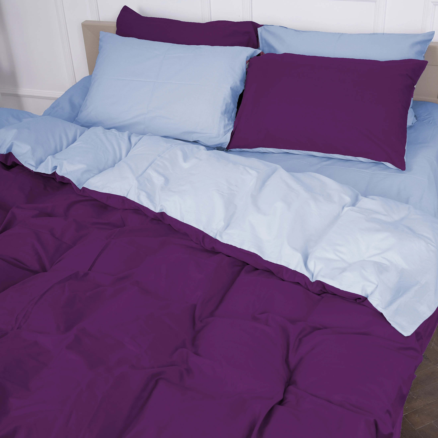 Комплект постельного белья MirSon Royal Soft 0845 + 0846 Beatrice 2x143x210 (2200008070960)