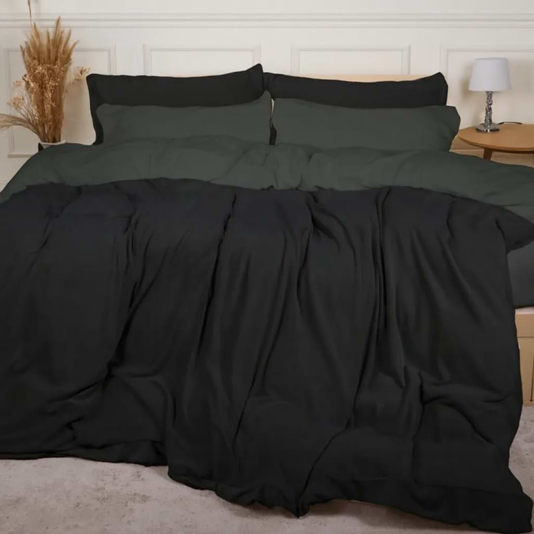 Комплект постільної білизни MirSon Велюр Winter Frost 28-0005 + 28-0007 Trollius Velvet 2х160х220 (2200004008264)