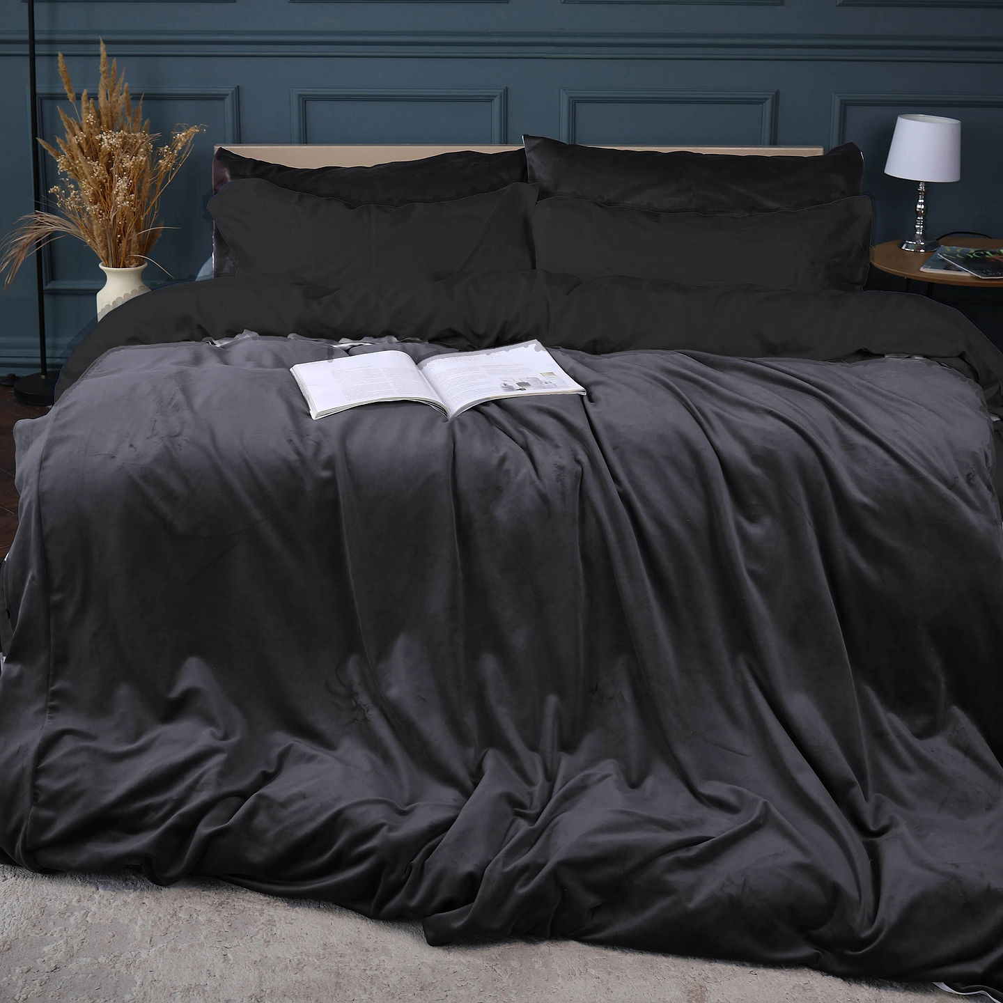 Комплект постільної білизни MirSon Велюр Winter Delicate 28-0099 Bocciolo 2х160х220 (2200004048062)