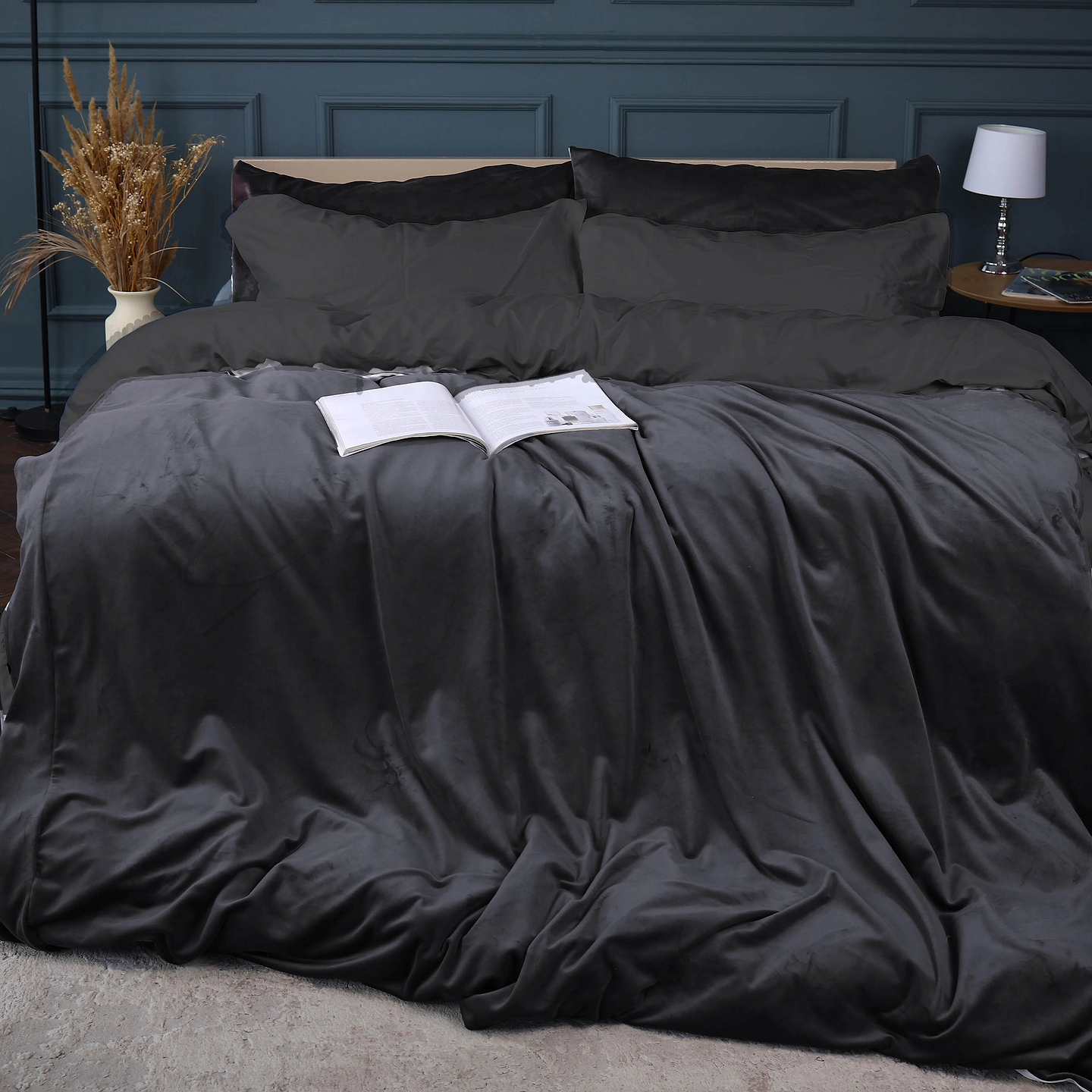 Комплект постільної білизни MirSon Велюр Winter Delicate 28-0100 Pece 2х160х220 (2200004048468)