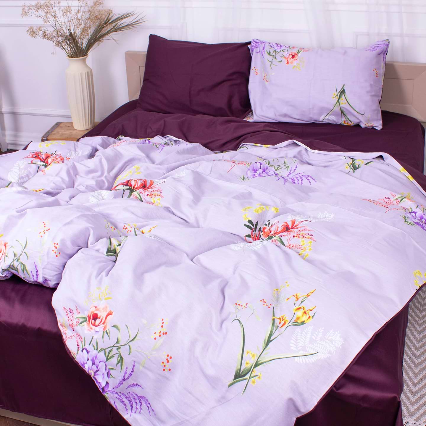Комплект постельного белья детский MirSon Сатин 22-1249-1 Wild flower 110х140 (2200004107530)