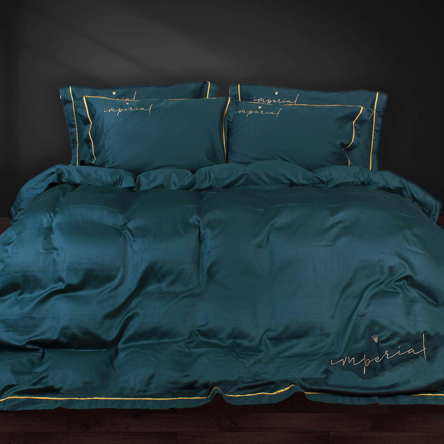 Комплект постельного белья MirSon Сатин Imperial Satin Catania 2x160x220 см (2200007178360)