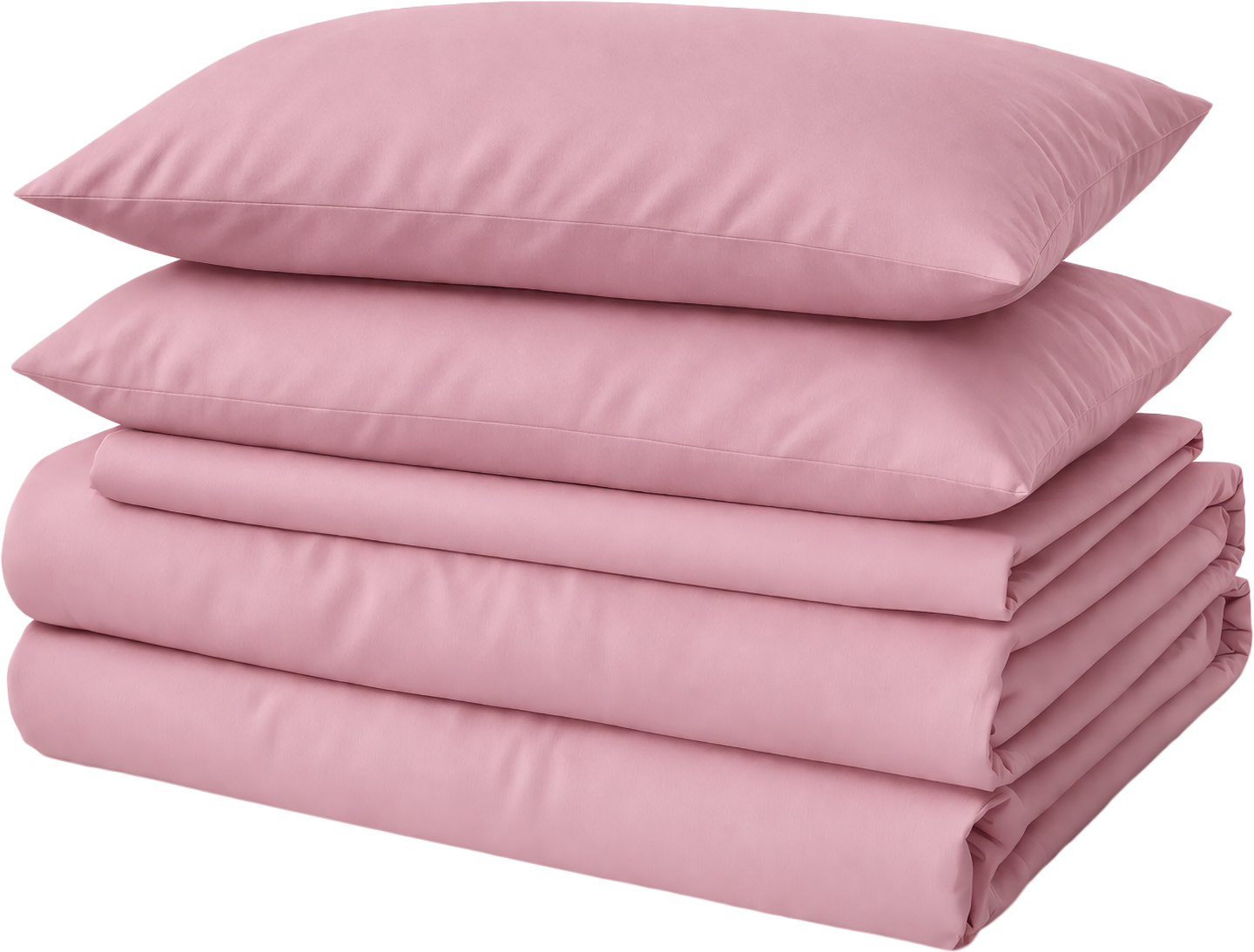 Комплект постільної білизни MirSon №15-1415 Coral Cloud Mikrosatin Premium Однотонний 2 x 160 x 220 см (2200007231515)