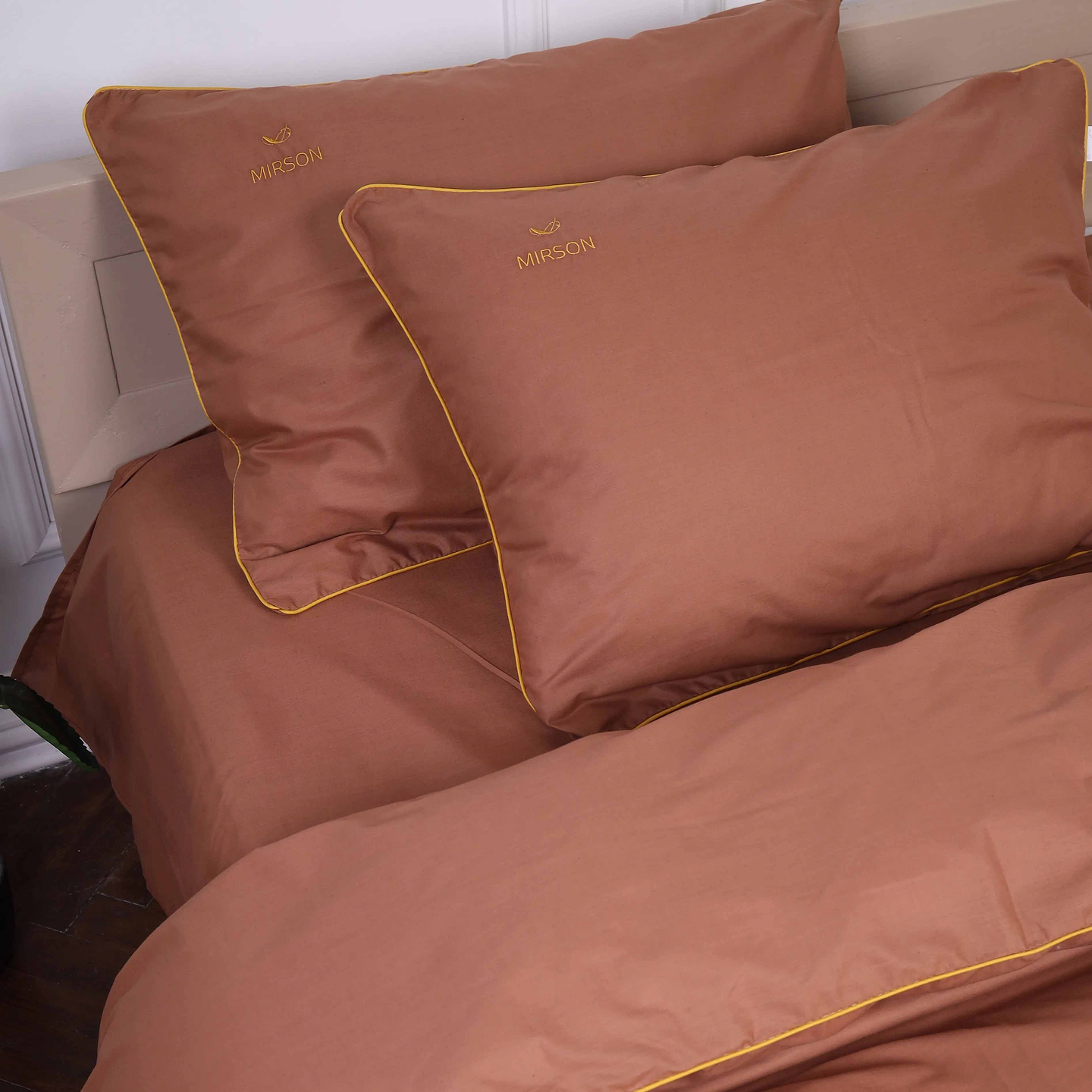 Комплект постельного белья MirSon Ranforce Elite Corner 15-1511 Federica 2x160x220 см (2200008400903)