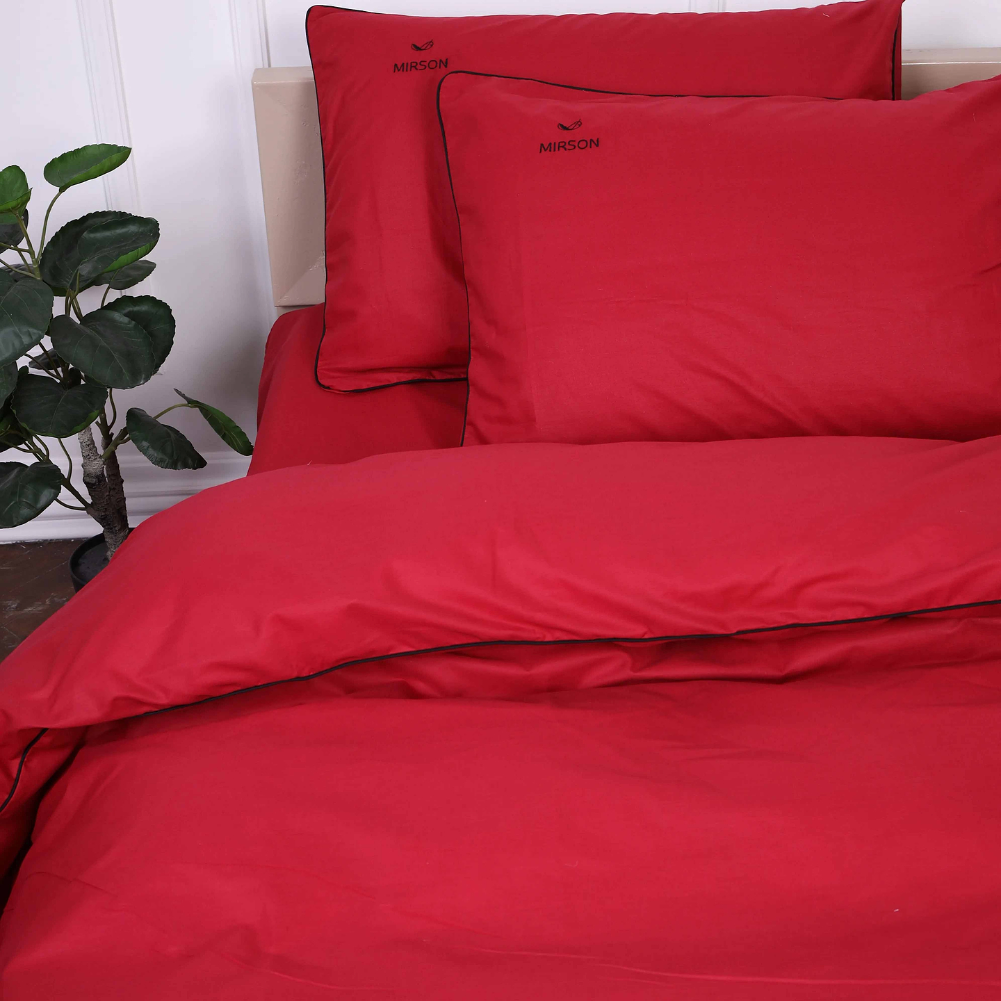 Комплект постельного белья MirSon Ranforce Elite Corner 19-1655 Edmonda 2x160x220 см (2200008401184)