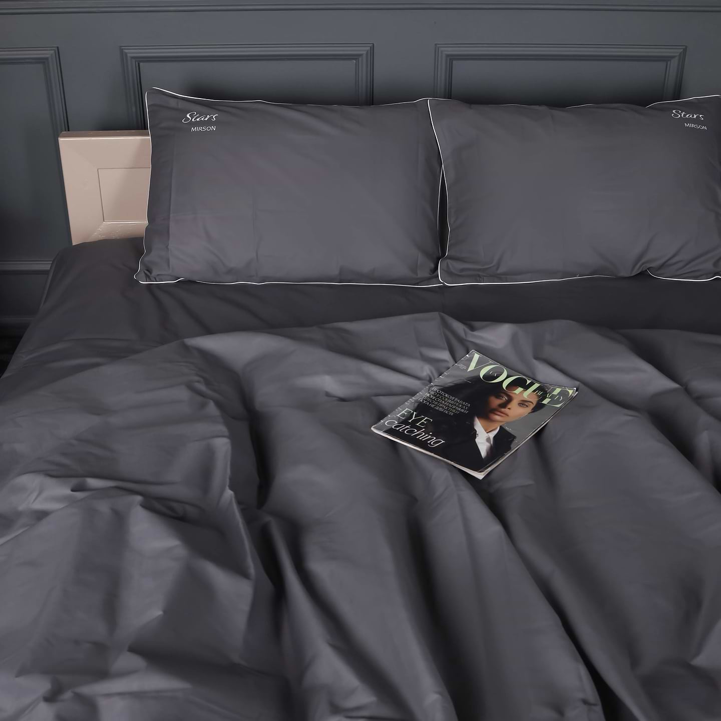 Комплект постельного белья MirSon Ranforce Elite 16-5803 Geronimo "Stars 2x160x220 см (2200008700294)
