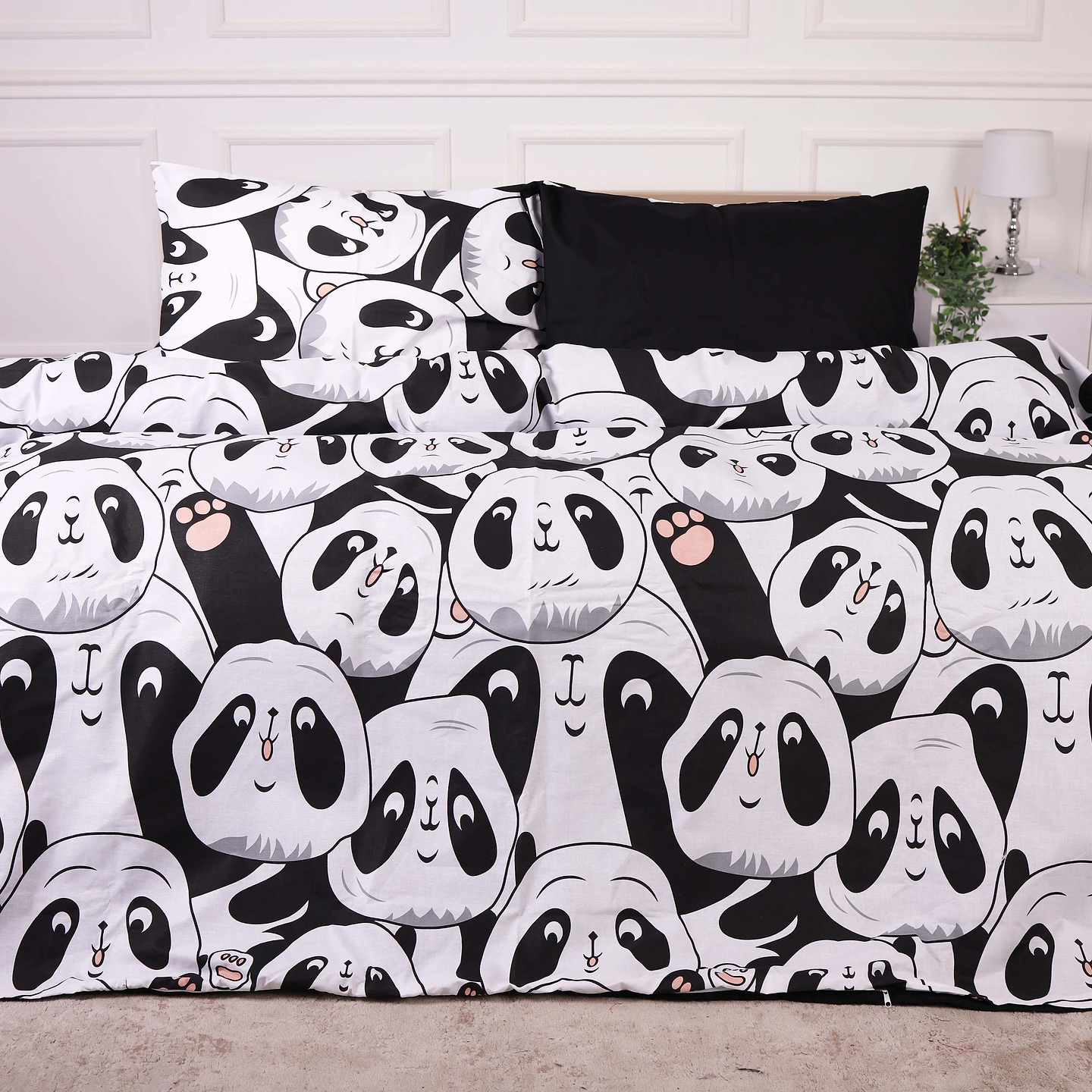 Комплект постельного белья MirSon 17-4850 Panda 2x160x220 см Ranforce Elite (2200009585074)