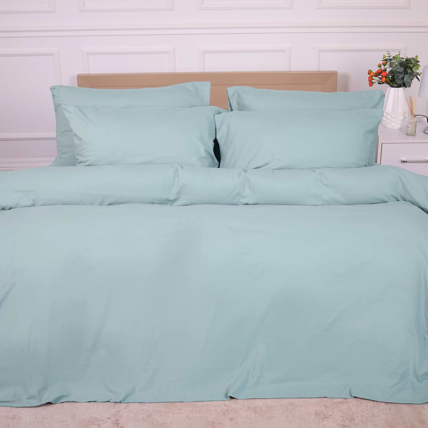 Комплект постельного белья MirSon Фланель 006 Menthol 160х220 (2200009650161)