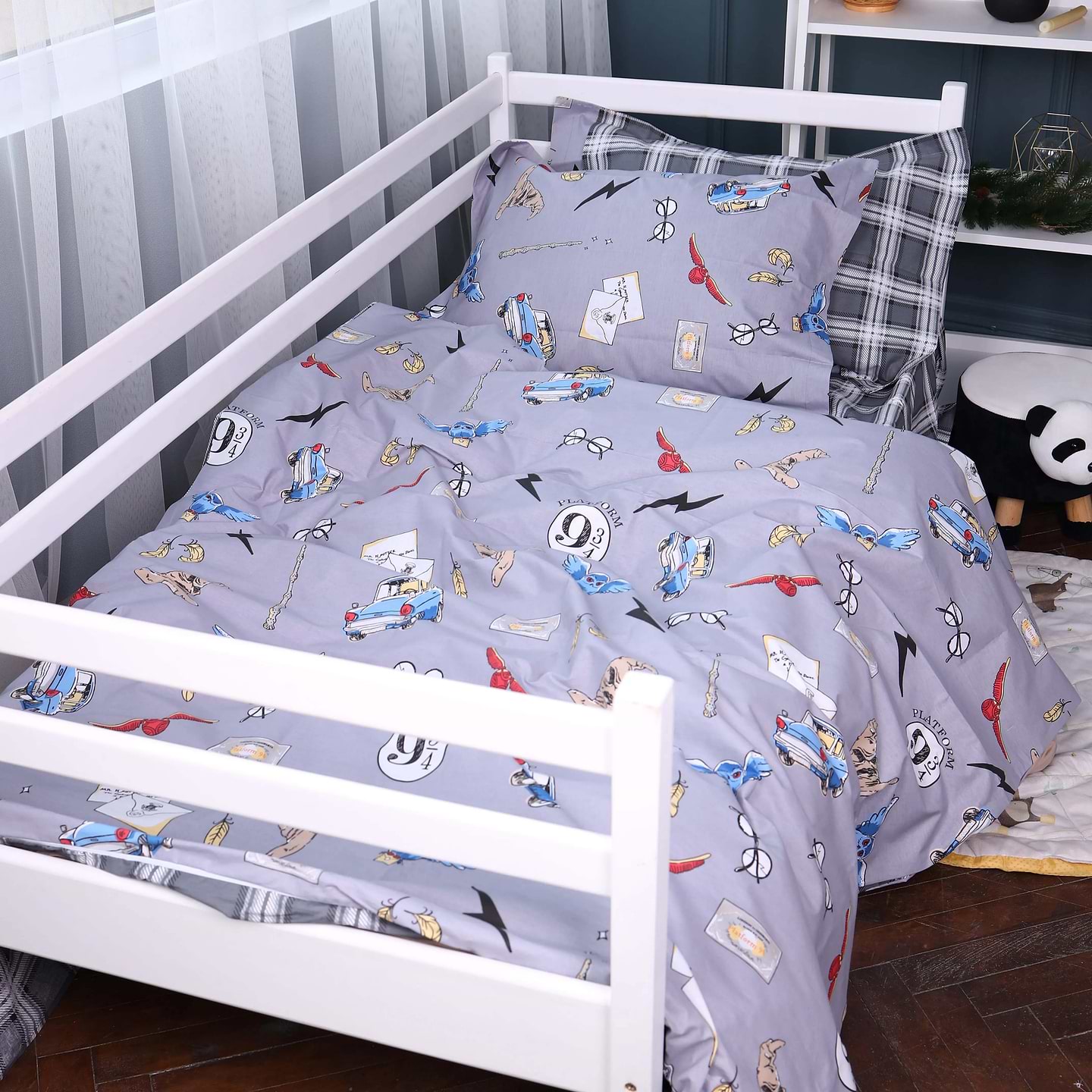Комплект постільної білизни MirSon Poplin Line Kids 08 "Harry Potter" 160х220 (2200009719189)