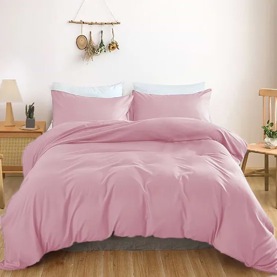 Комплект постельного белья MirSon Satin Light Pro 10-003 Pink 160х220 см (2200010170016)