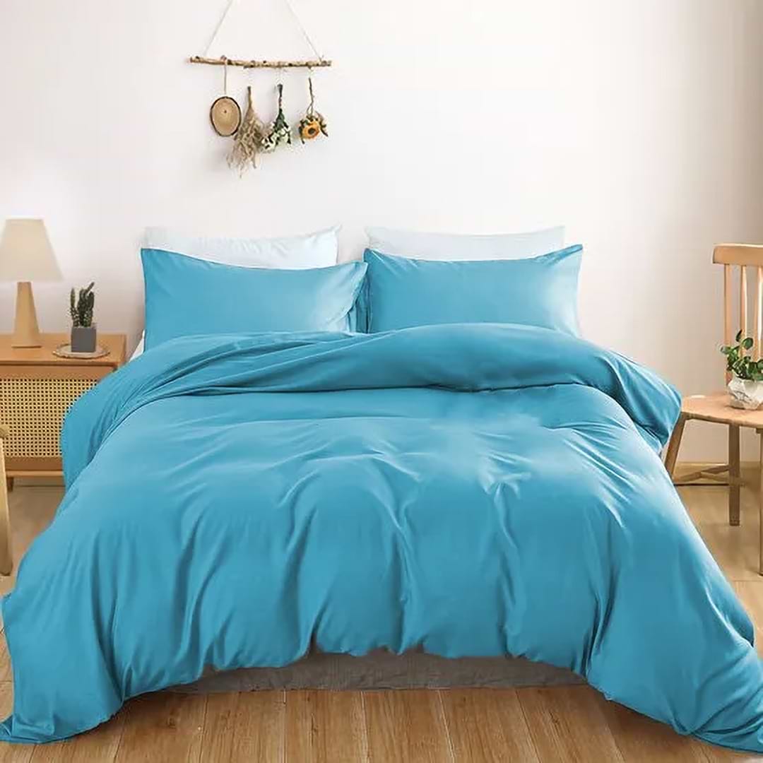 Комплект постельного белья MirSon Satin Light Pro 10-008 Blue 160х220 см (2200010172539)