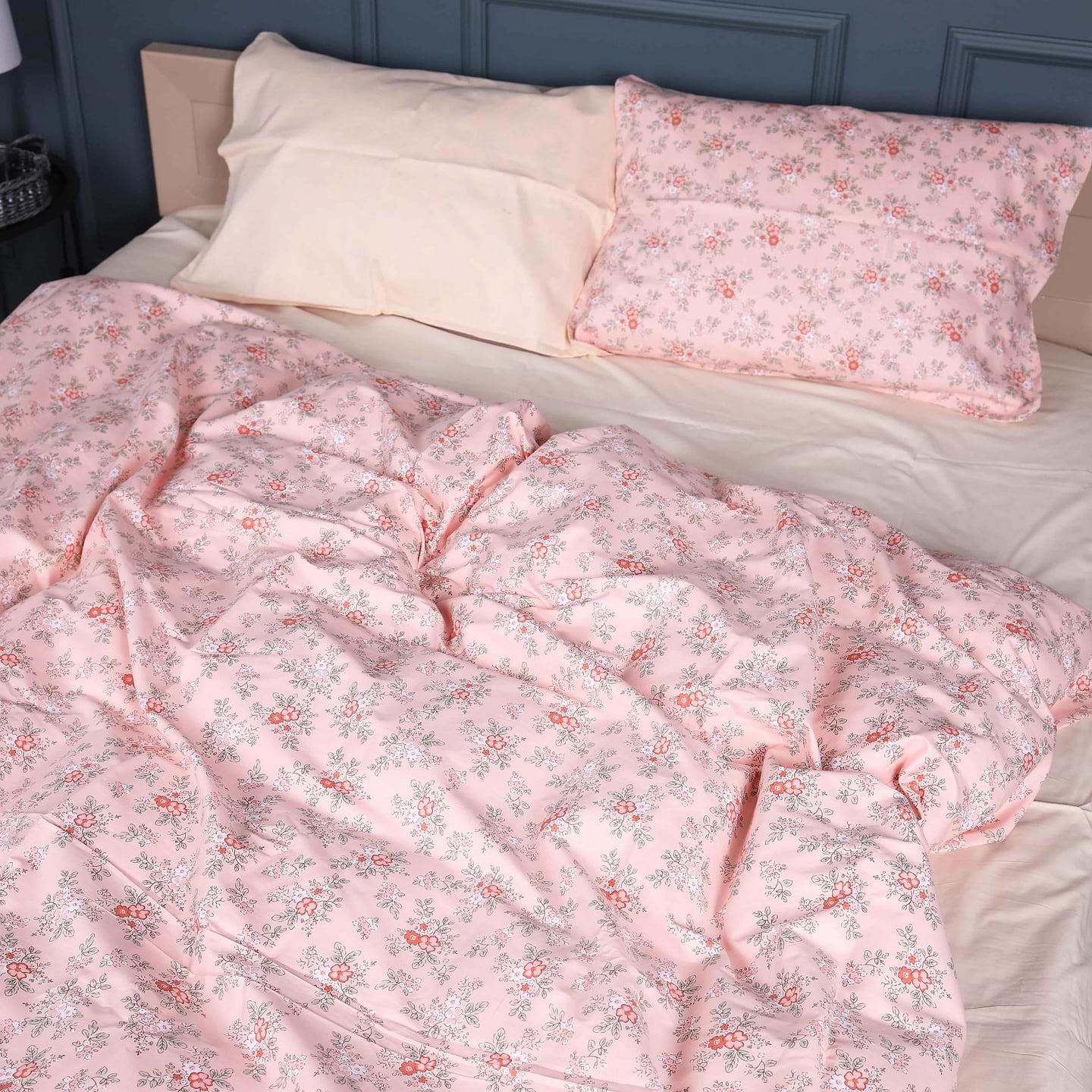 Комплект постільної білизни MirSon 160х220 см 22-1397 Floral Elegance Сатин (2200010565775)