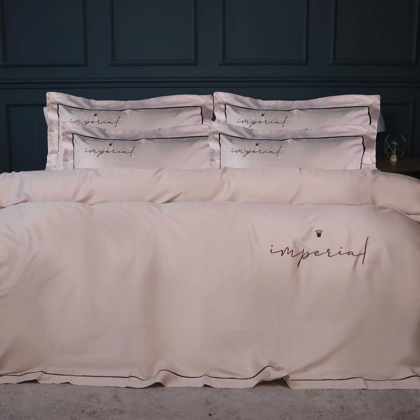 Комплект постельного белья MirSon Imperial Tencel №03 Creamy 2 x 160 x 220 см (2200010753837)