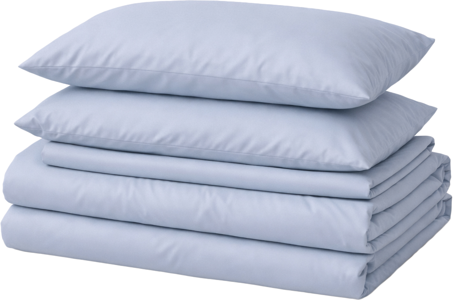 Комплект постільної білизни MirSon 160х220 см №14-4102 Glacier Gray Мікросатин Premium (2200010912227)