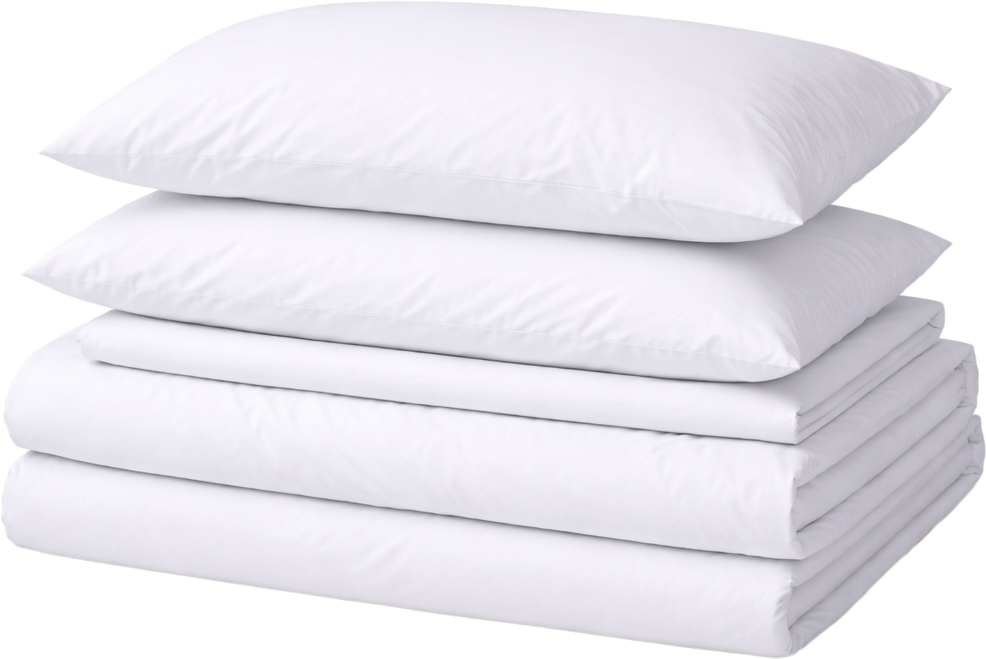 Комплект постільної білизни MirSon 160х220 см №18-0000 White Мікросатин Premium (2200010915341)