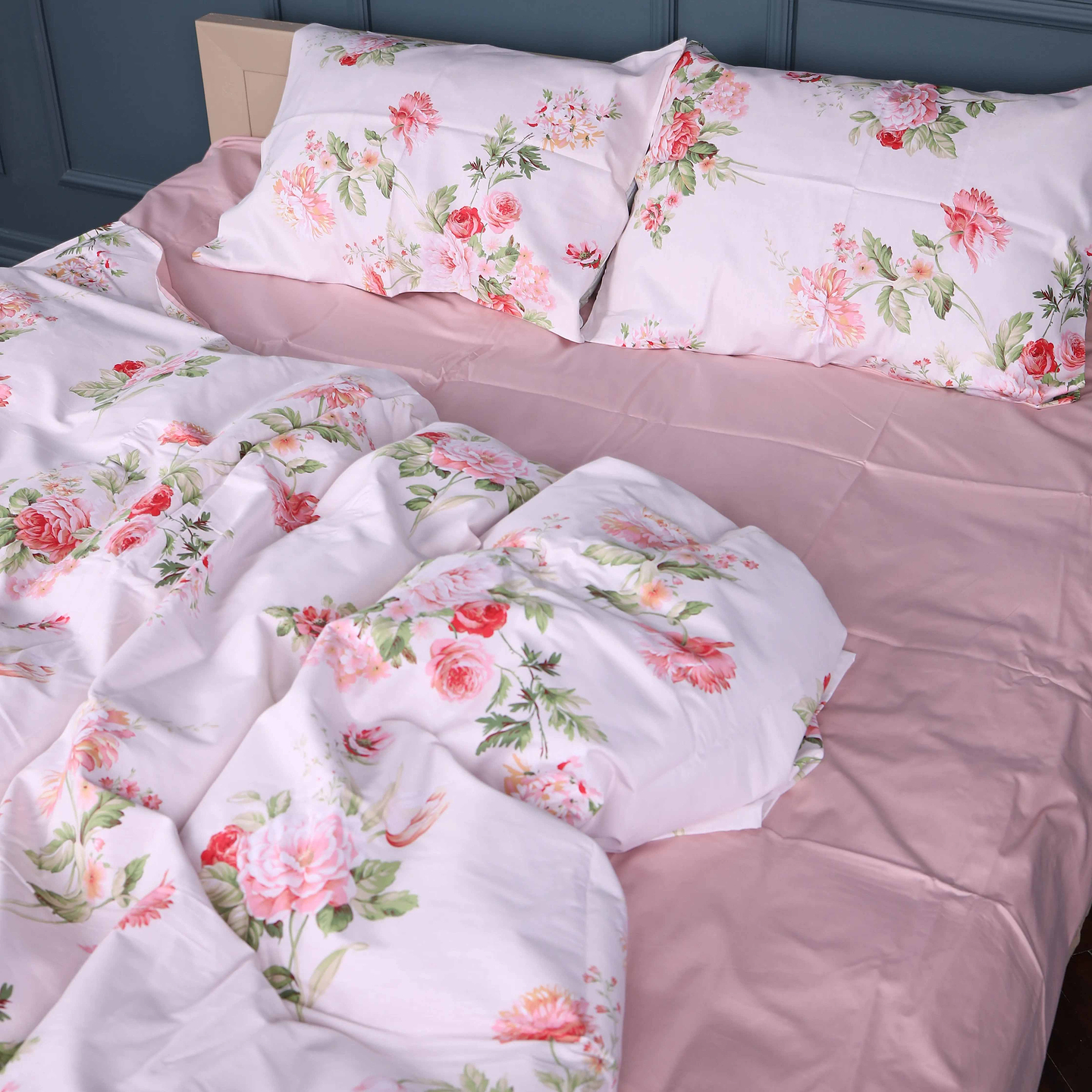 Комплект постельного белья MirSon 22-1408 Spring Flower 160х220 (2200011121987)