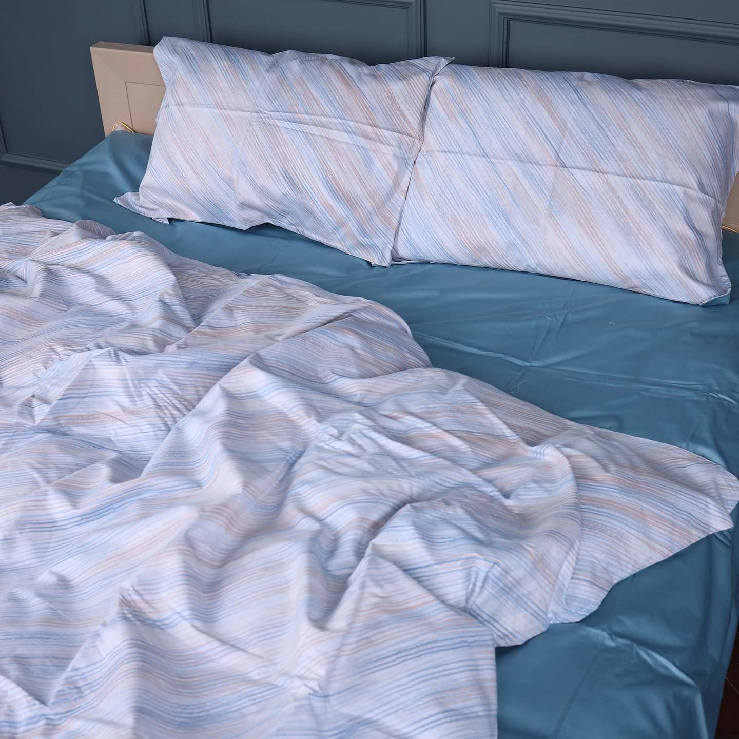 Комплект постільної білизни MirSon 22-1416 Pastel Dream 160х220 (2200011124148)