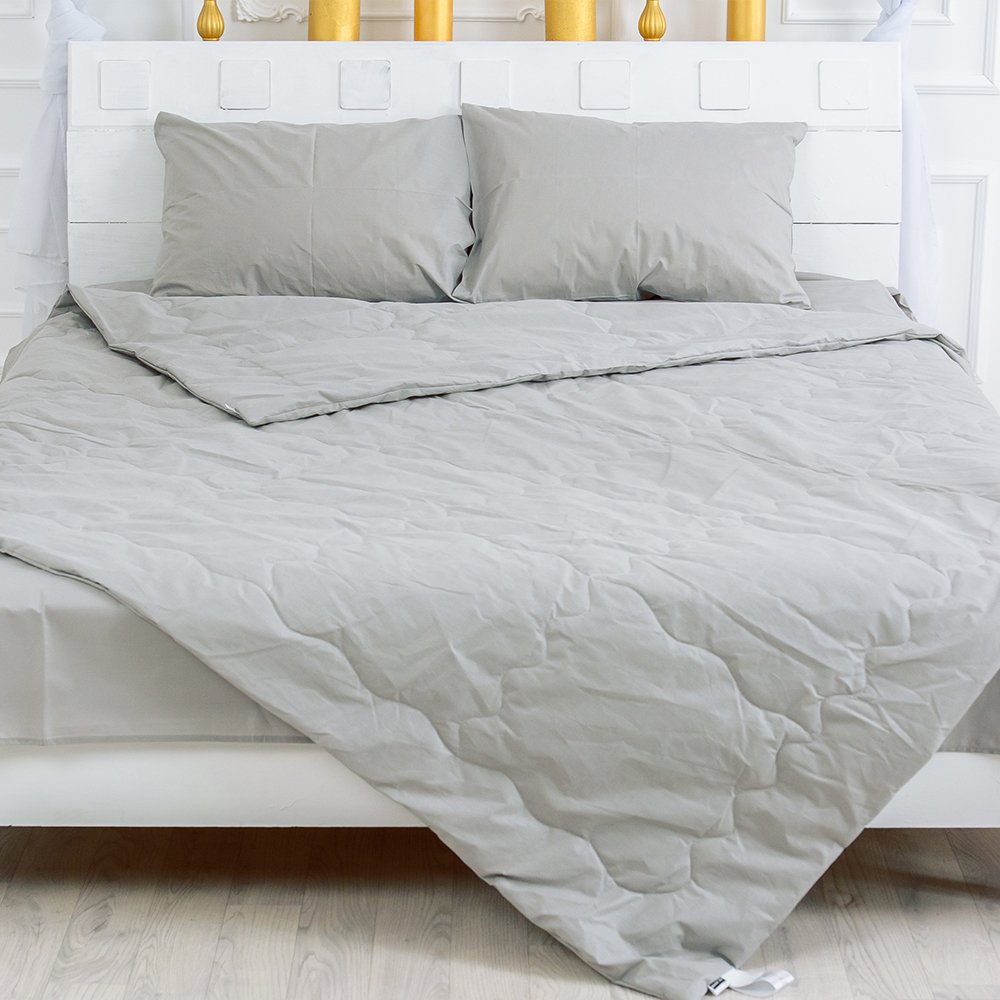 Комплект постельного белья детский MirSon №2643 Modal 16-5703 Light Gray 110x140 см +нав. 2х40х60 см (2200003109474)