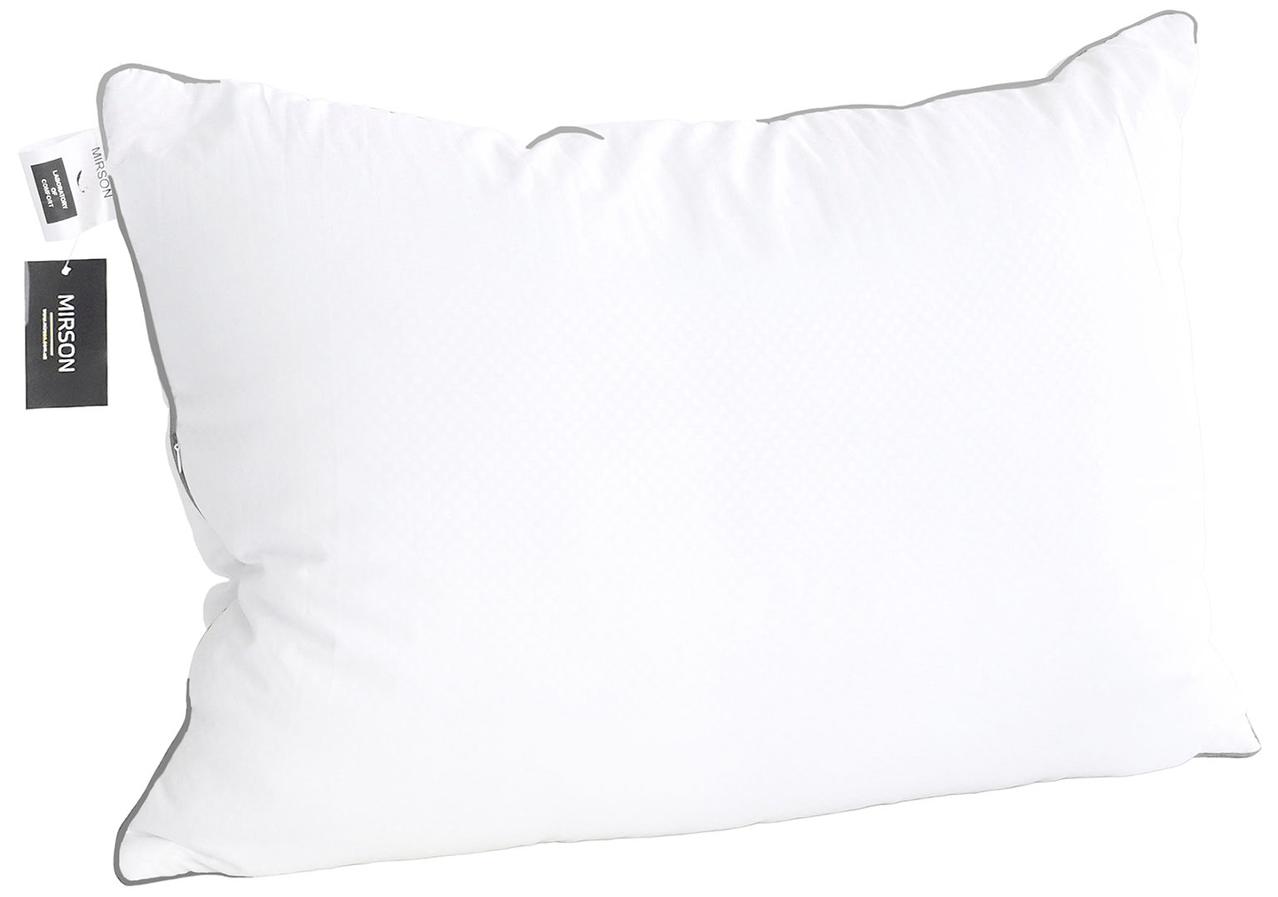 Подушка стандартная MirSon шелковая 40*40 №2746 Royal Silver Silk средняя (2200005198483)