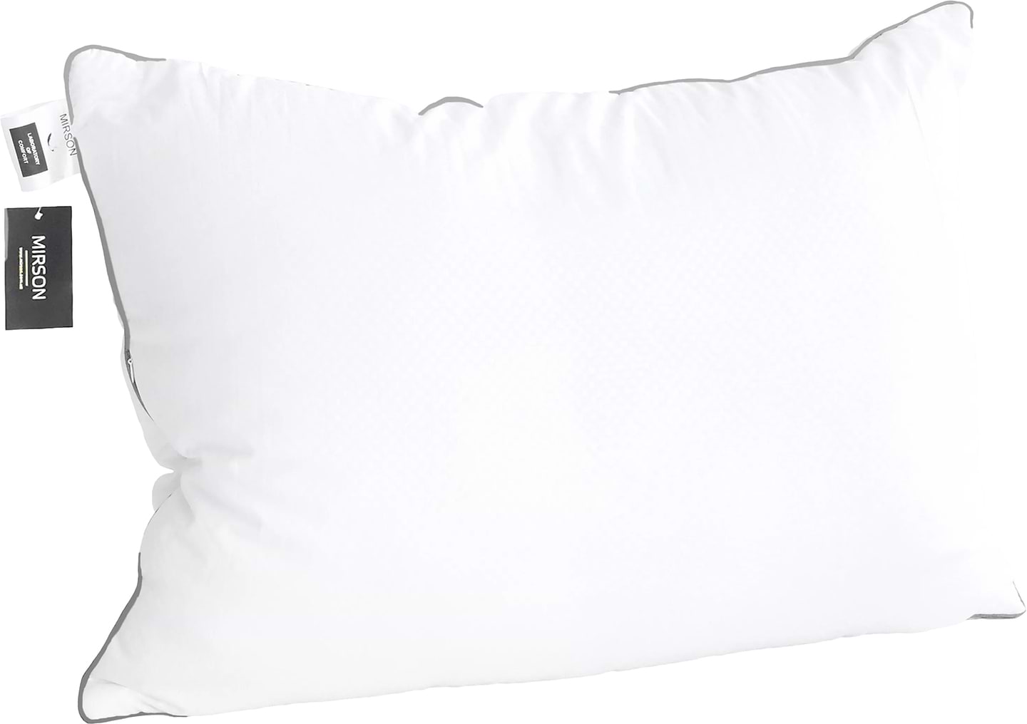 Подушка стандартна MirSon бавовняна 45х45 №2755 Royal Silver Cotton (2200005197059)