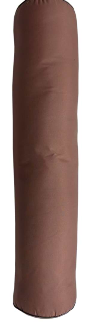 Подушка валик MirSon №8578 Naturale Line 19-1217 Chocolate Perla Полистирол 70х20 см (2200006346012)