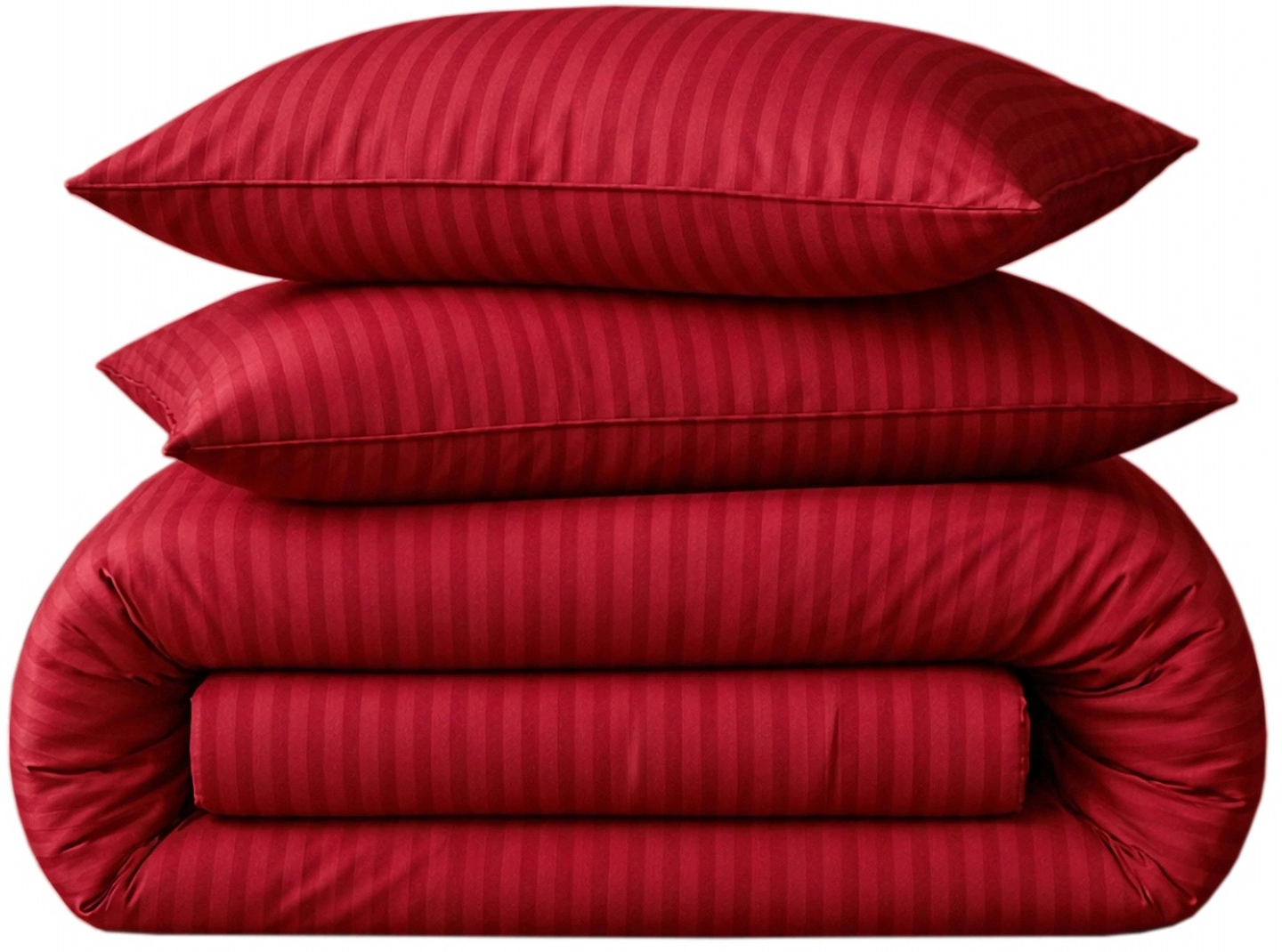 Комплект постільної білизни MirSon Ranforce Elite 17-0608 Stripe Red 160х220 (2200010365238)