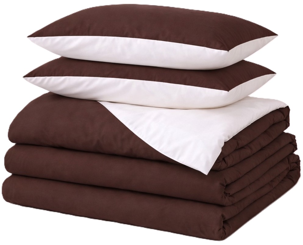 Комплект постільної білизни MirSon Oliana (18-0000 + 19-1230) Mikrosatin Premium Двосторонній 160х220 см (2200007246496)