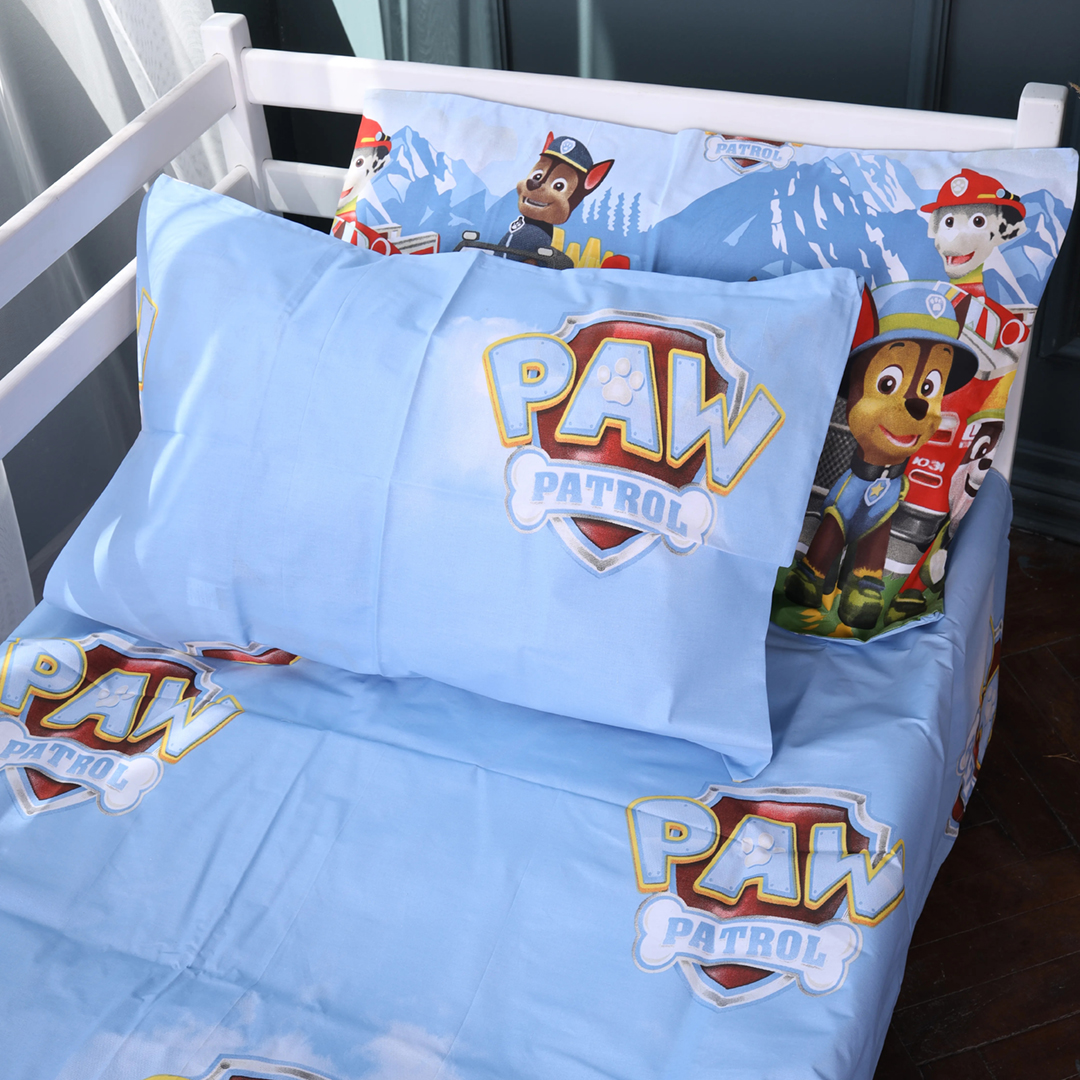 Простынь детская MirSon Бязь 17-0800 Paw Patrol Adventure 180x220 см (2200011444390)