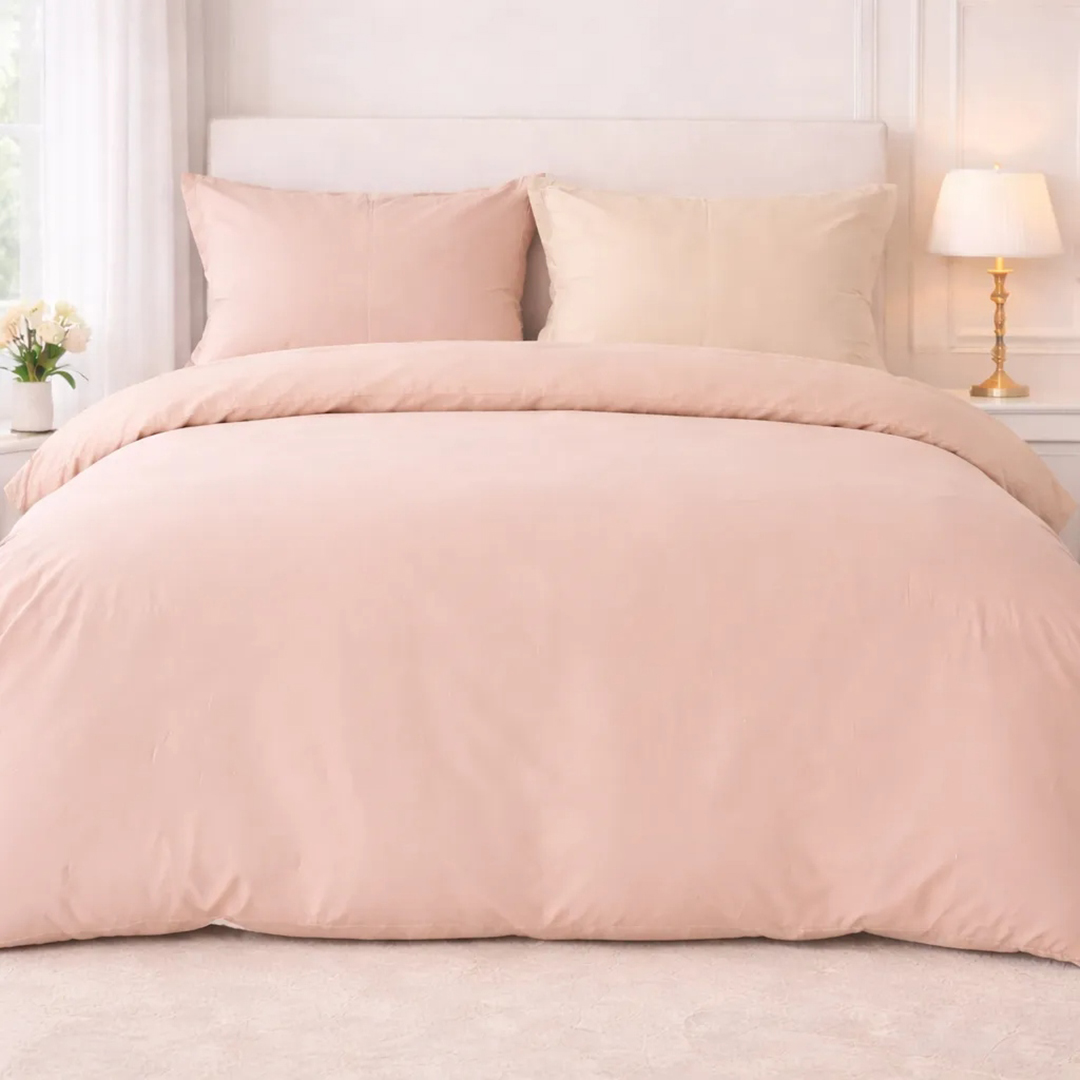 Комплект постільної білизни MirSon Poplin Line 002 + 015 Lorena 2 x 160 x 220 см (2200006280088)