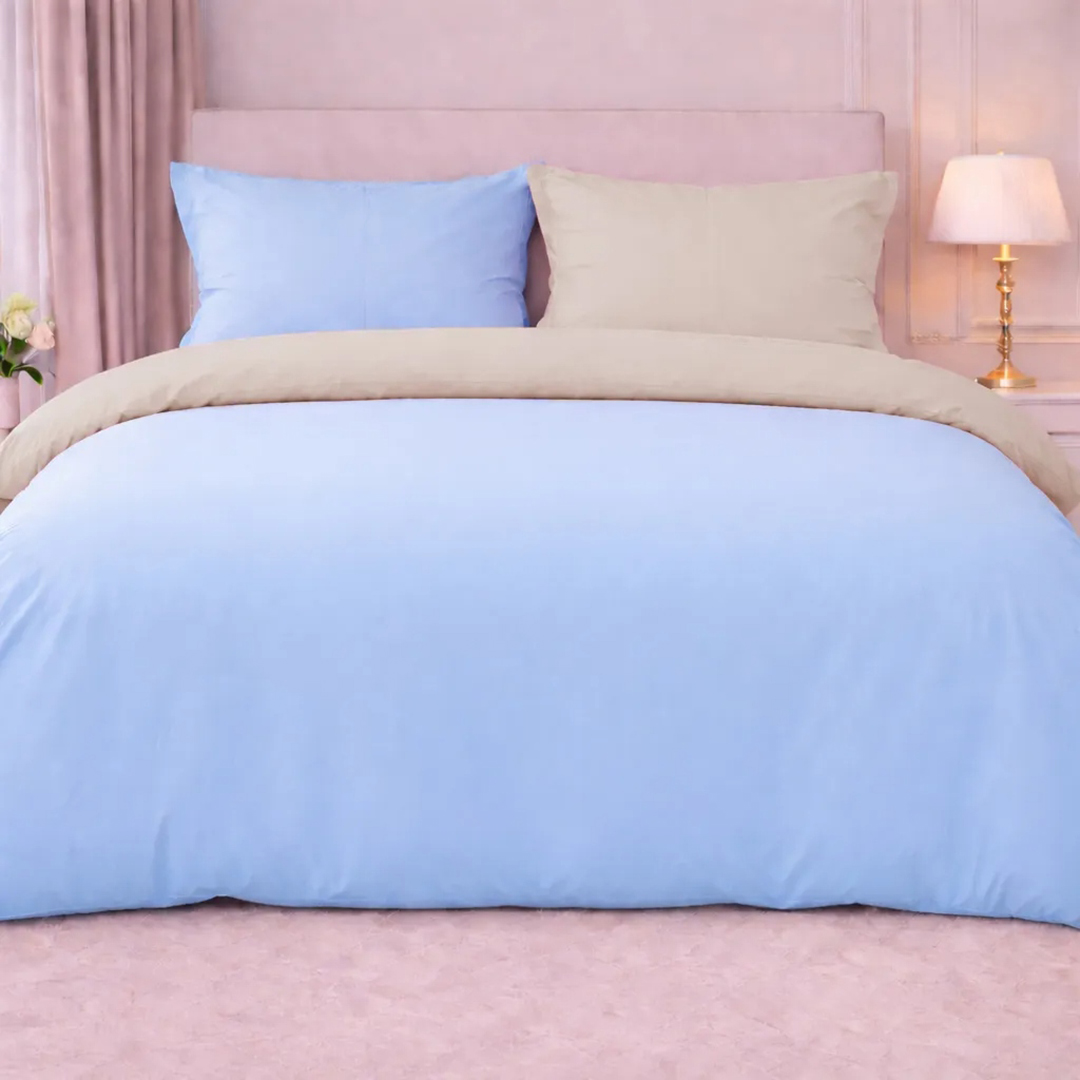 Комплект постільної білизни MirSon Poplin Line 015 + 067 Kimberly 2 x 160 x 220 см (2200006281832)