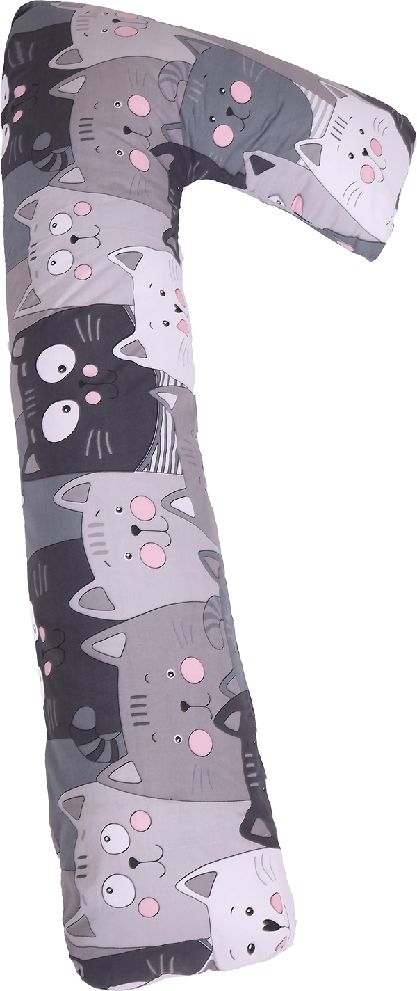 Фото - Подушка для майбутніх мам MirSon Г-подібна №5009 Color Line 17-0543 Hendri 140x40x20 см (2200010969603)