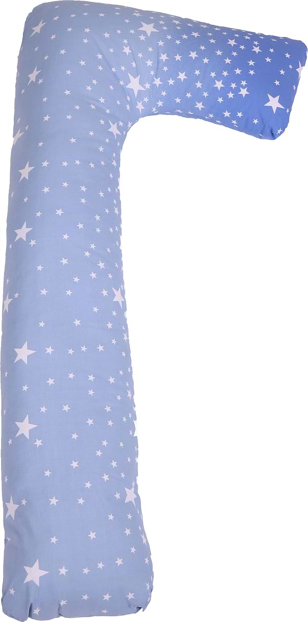 Фото - Подушка для будущих мам MirSon Г-образная №5010 Color Line 17-0432 Milky Way 140x40x20 см (2200010969610)
