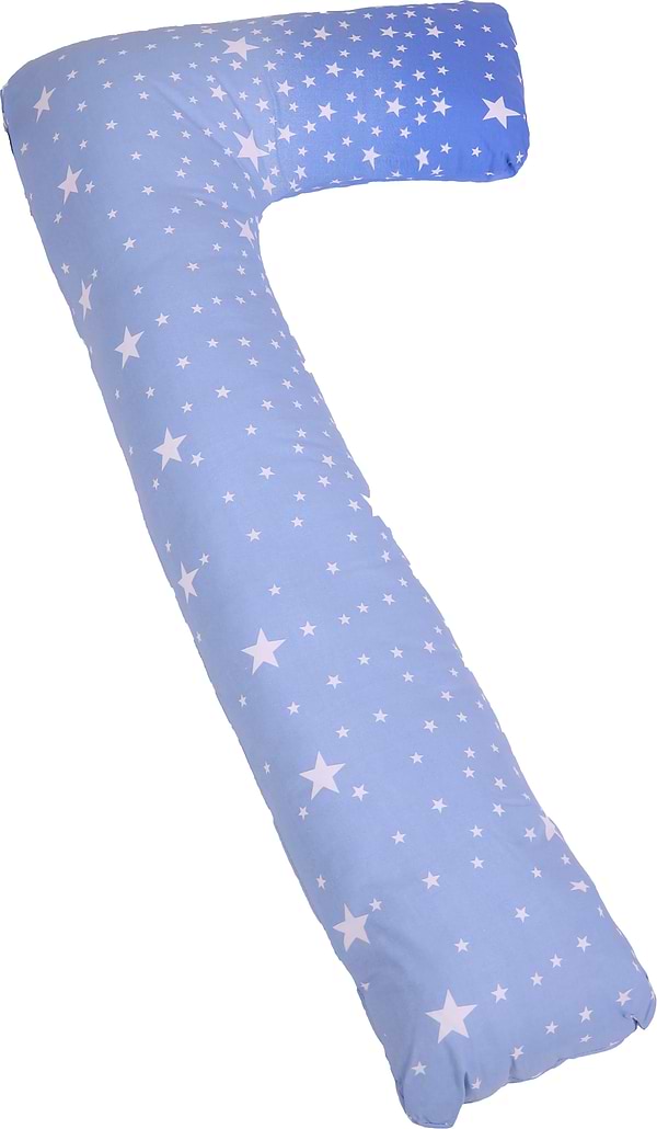 Фото - Подушка для будущих мам MirSon Г-образная №5010 Color Line 17-0432 Milky Way 140x40x20 см (2200010969610)