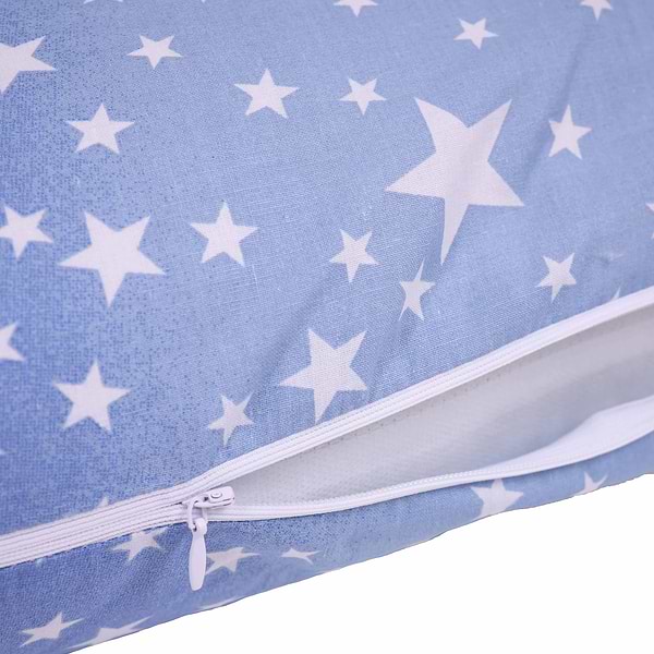 Фото - Подушка для будущих мам MirSon Г-образная №5010 Color Line 17-0432 Milky Way 140x40x20 см (2200010969610)