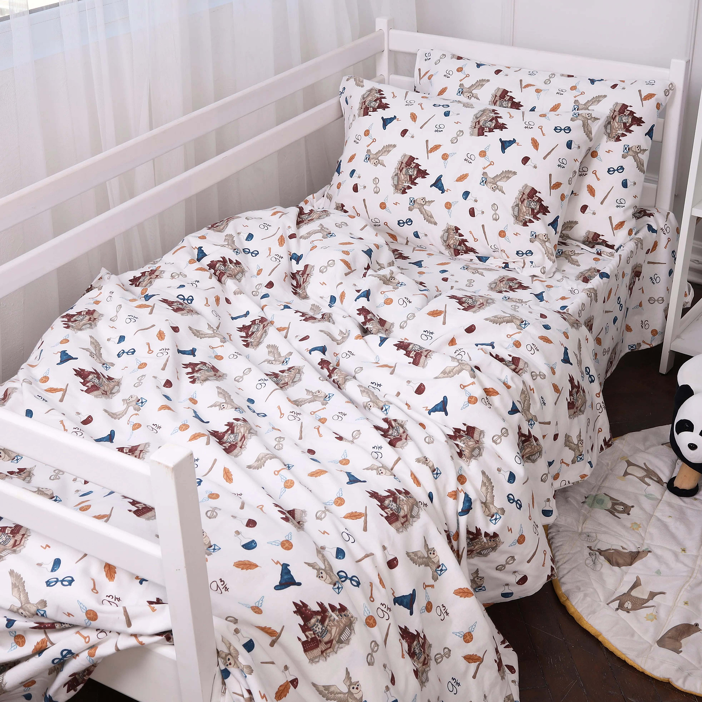 Комплект постільної білизни MirSon 013 Harry Potter 2 x 143 x 210 см (2200009653636)