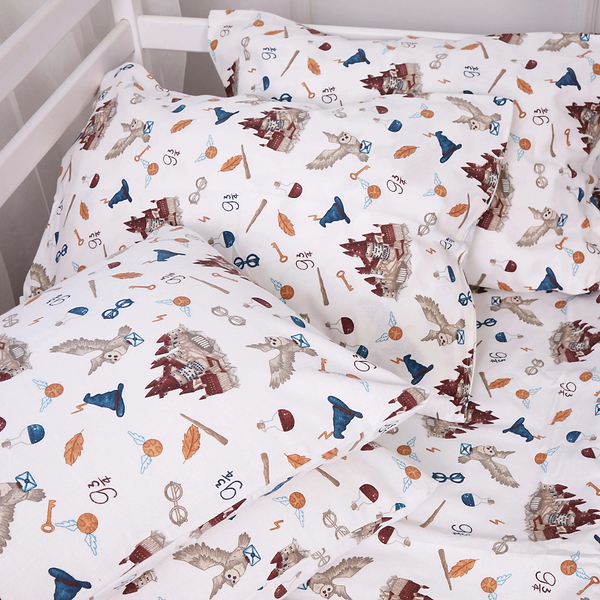 Фото - Комплект постільної білизни MirSon 013 Harry Potter 2 x 143 x 210 см (2200009653636)