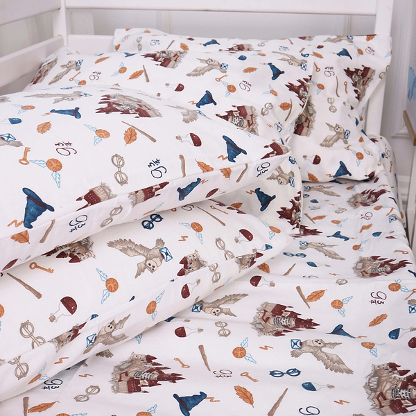 Фото - Комплект постільної білизни MirSon 013 Harry Potter 2 x 143 x 210 см (2200009653636)