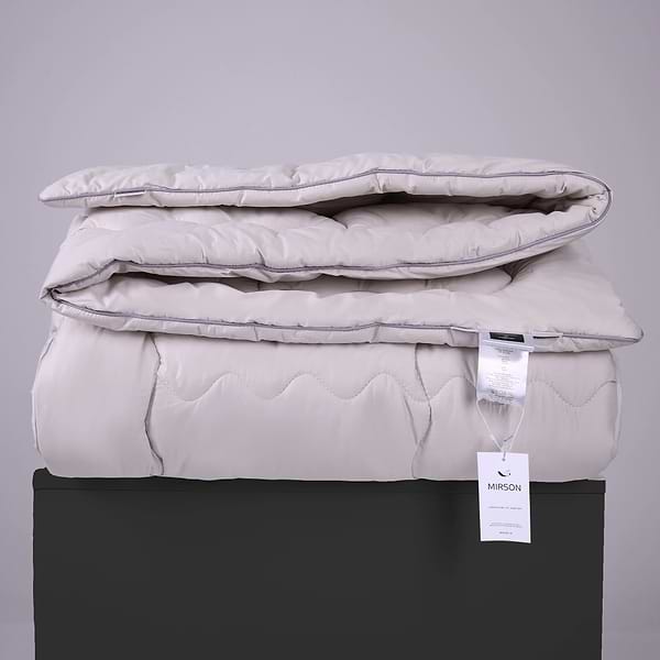 Фото - Ковдра зимова полуторна MirSon антиалергенна №1004 "Silver Cloud" EcoSilk 155х215 (2200010352689)