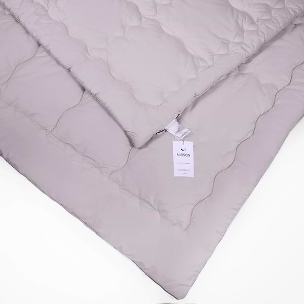 Фото - Одеяло зимнее полуторное MirSon антиаллергенное №1004 "Silver Cloud" EcoSilk 140х205 (2200010352672)