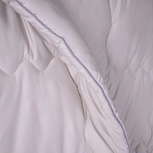 Фото - Ковдра зимова полуторна MirSon шовкова №1067 Silver Cloud 155х215 см (2200010356533)