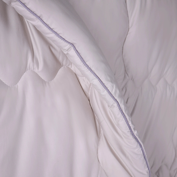 Фото - Ковдра демісезонна полуторна MirSon вовняна №1036 Silver Cloud 155х215 см (2200010354911)