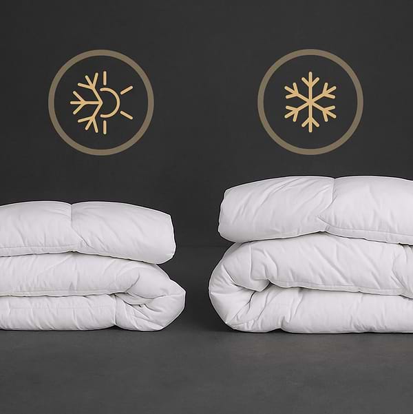 Фото - Одеяло зимнее полуторное MirSon антиаллергенное №1004 "Silver Cloud" EcoSilk 140х205 (2200010352672)