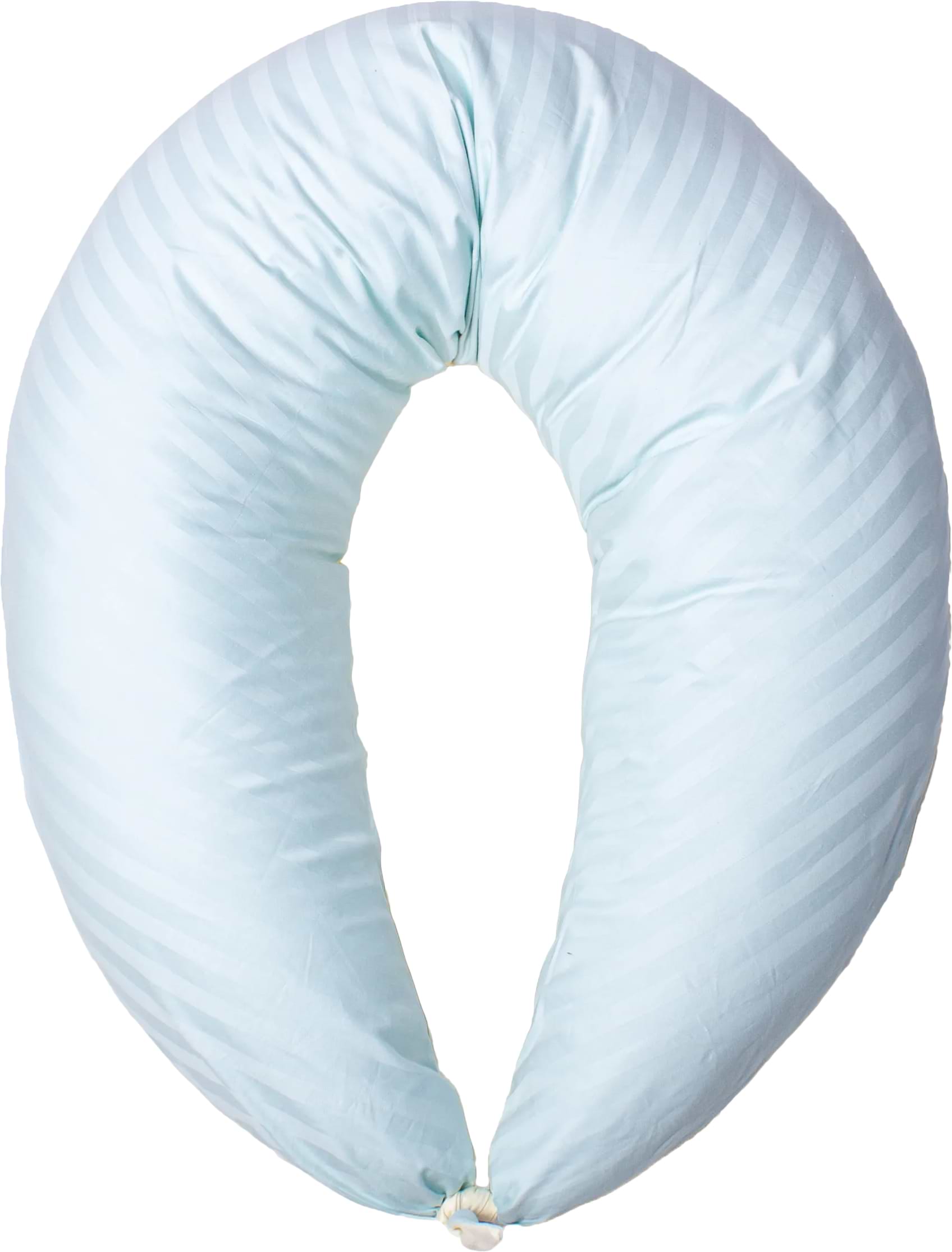 Подушка для годування MirSon №10160 Satin Stripe 30-0014 + 30-0002 Fleshly (2200007216291)