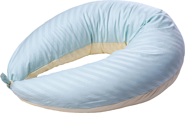 Фото - Подушка для годування MirSon №10160 Satin Stripe 30-0014 + 30-0002 Fleshly (2200007216291)