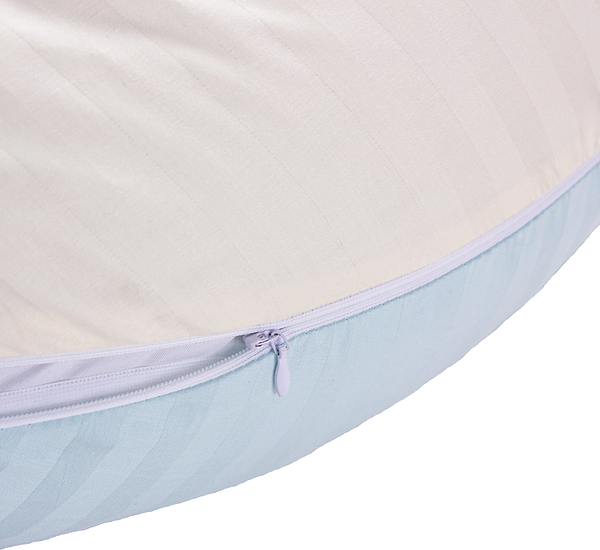 Фото - Подушка для годування MirSon №10160 Satin Stripe 30-0014 + 30-0002 Fleshly (2200007216291)