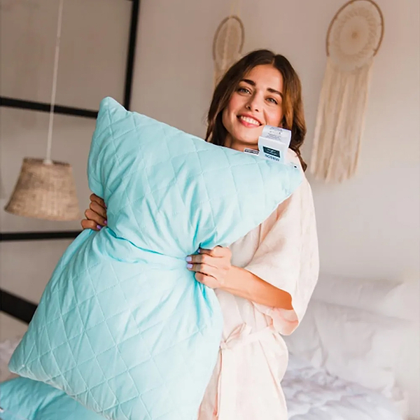 Фото - Подушка стандартна MirSon 1161 Valentino EcoSilk 70х70 см (2200001515437)