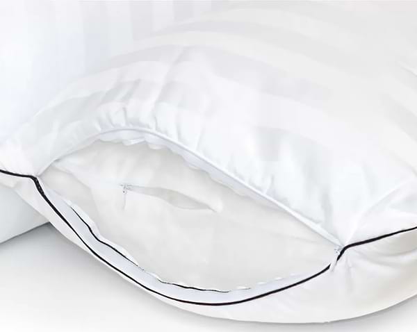 Фото - Подушка стандартна MirSon вовняна 1225 Royal Pearl Hand Made Premium Середня 40х60 см (2200001517400)