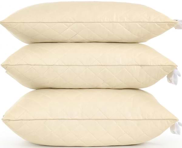 Фото - Подушка стандартна MirSon шовкова 1253 Carmela Silk Kapok М'яка 40х60 см (2200001518513)