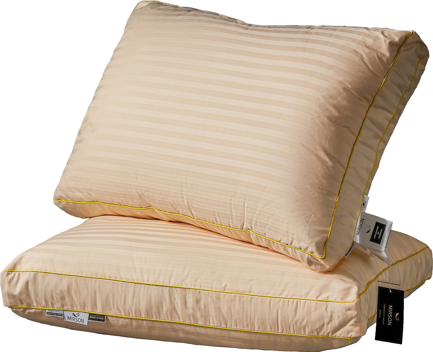 Подушка стандартная MirSon шелковая 1263 Carmela Deluxe Silk Kapok Средняя 50х70 см (2200001518629)