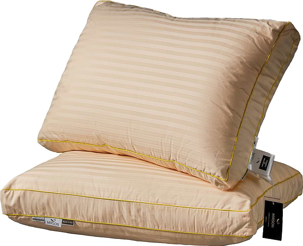 Фото - Подушка стандартна MirSon шовкова 1263 Carmela Deluxe Silk Kapok Середня 50х70 см (2200001518629)